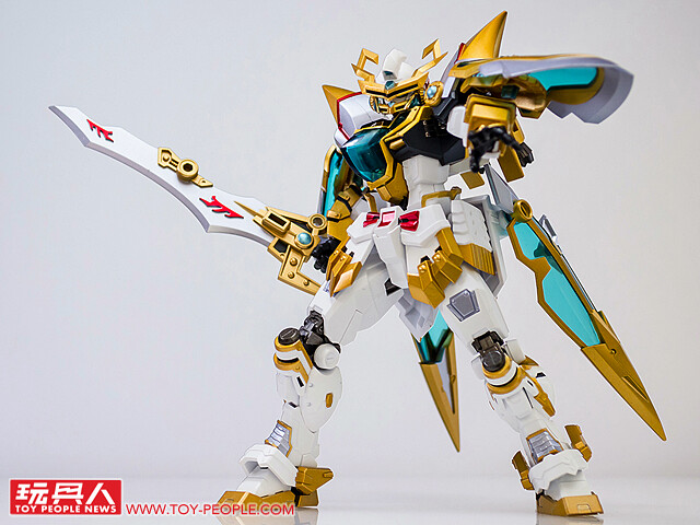 沉著的江東猛虎出柙啦! METAL ROBOT 魂《BB戰士三國傳 風雲豪傑篇》孫權鋼彈(REAL TYPE ver.)開箱報告