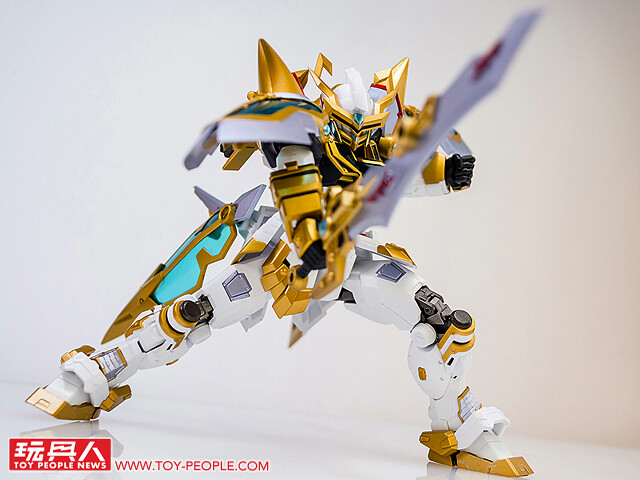 沉著的江東猛虎出柙啦! METAL ROBOT 魂《BB戰士三國傳 風雲豪傑篇》孫權鋼彈(REAL TYPE ver.)開箱報告