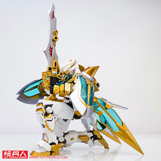 沉著的江東猛虎出柙啦! METAL ROBOT 魂《BB戰士三國傳 風雲豪傑篇》孫權鋼彈(REAL TYPE ver.)開箱報告