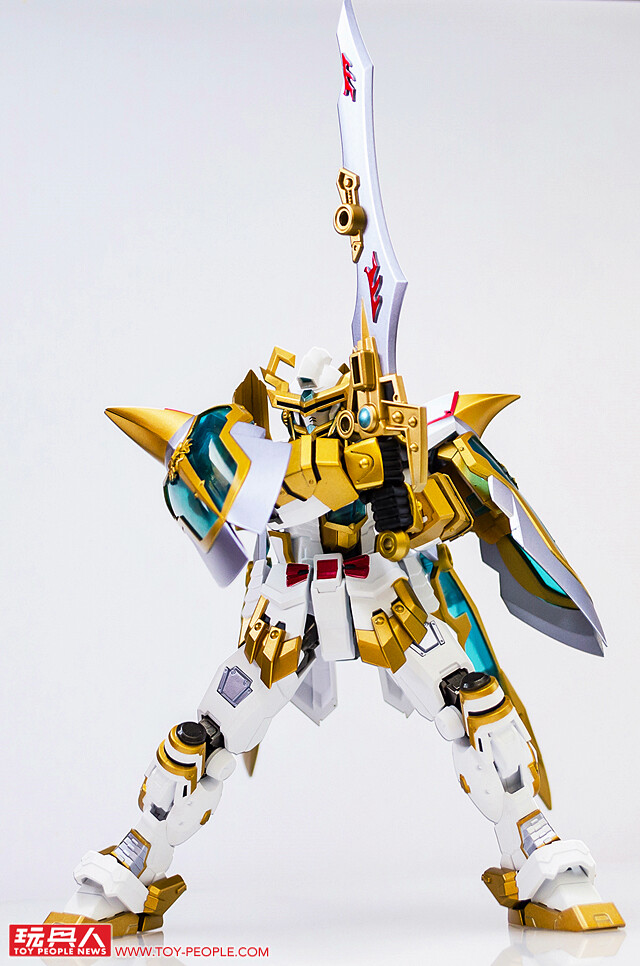 沉著的江東猛虎出柙啦! METAL ROBOT 魂《BB戰士三國傳 風雲豪傑篇》孫權鋼彈(REAL TYPE ver.)開箱報告