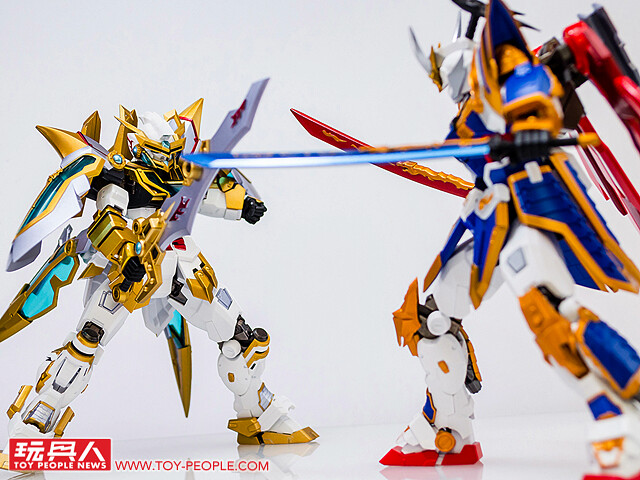 沉著的江東猛虎出柙啦! METAL ROBOT 魂《BB戰士三國傳 風雲豪傑篇》孫權鋼彈(REAL TYPE ver.)開箱報告