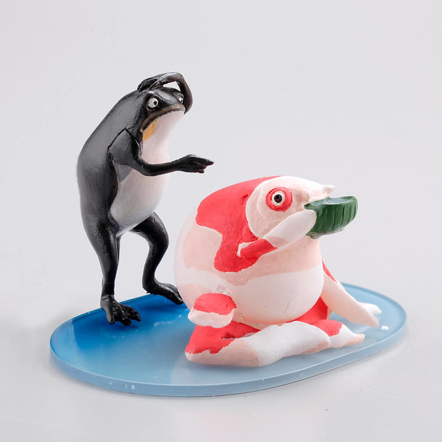 經典浮世繪大師作品實體化！海洋堂 miniQ 歌川國芳的金魚百態「酒之宴席」（miniQ 歌川国芳の金魚づくし『酒のざしき』）