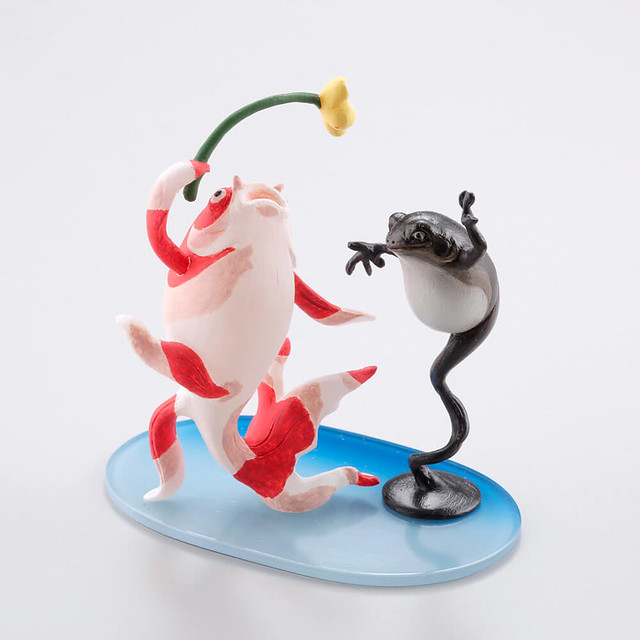 經典浮世繪大師作品實體化！海洋堂 miniQ 歌川國芳的金魚百態「酒之宴席」（miniQ 歌川国芳の金魚づくし『酒のざしき』）