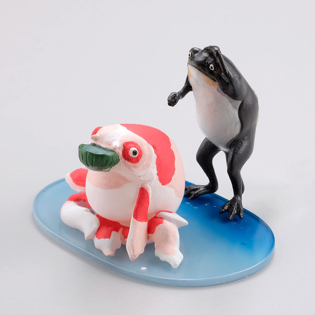 經典浮世繪大師作品實體化！海洋堂 miniQ 歌川國芳的金魚百態「酒之宴席」（miniQ 歌川国芳の金魚づくし『酒のざしき』）