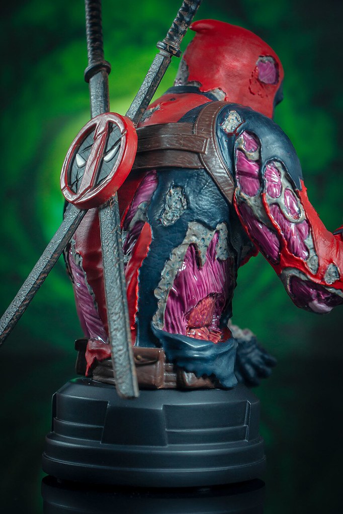連雙手比讚都有困難！！ Gentle Giant Marvel【殭屍死侍】Deadpool Zombie 1/6 比例半身胸像【2020 SDCC 限定】