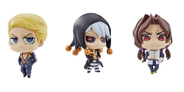 GASHAPON《JoJo的奇妙冒險 黃金之風》角色人物收藏 第三彈轉蛋（ジョジョの奇妙な冒険 カプセルフィギュアコレクション03）全七款