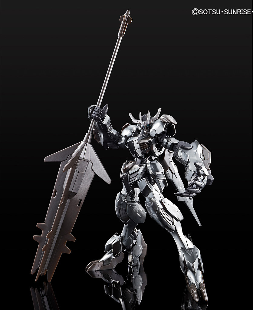 【活動限定】HG 1/144《機動戰士鋼彈 鐵血孤兒》天狼王型獵魔鋼彈[鐵血鍍膜版]｜ガンダムバルバトスルプスレクス[アイアンブラッドコーティング]