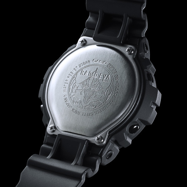【EVANGELION STORE 限定】 G-SHOCK《福音戰士新劇場版》原創設計手錶 DW-6900 feat.RADIO EVA