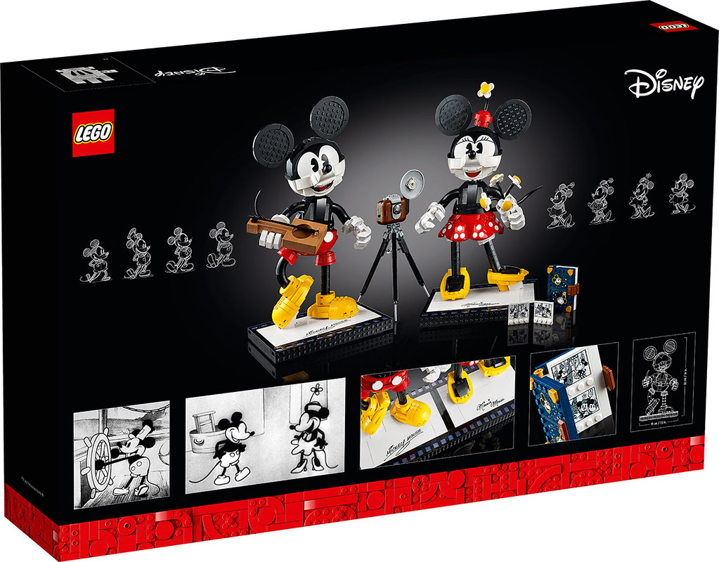 份量與細緻度兼具，新感覺的拼搭模型登場～ LEGO 43179 Disney Characters【米奇＆米妮】Mickey &amp; Minnie Mouse 曝光！