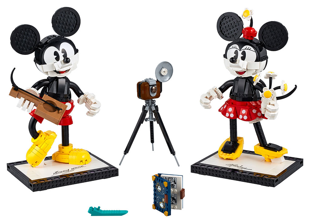 份量與細緻度兼具，新感覺的拼搭模型登場～ LEGO 43179 Disney Characters【米奇＆米妮】Mickey &amp; Minnie Mouse 曝光！