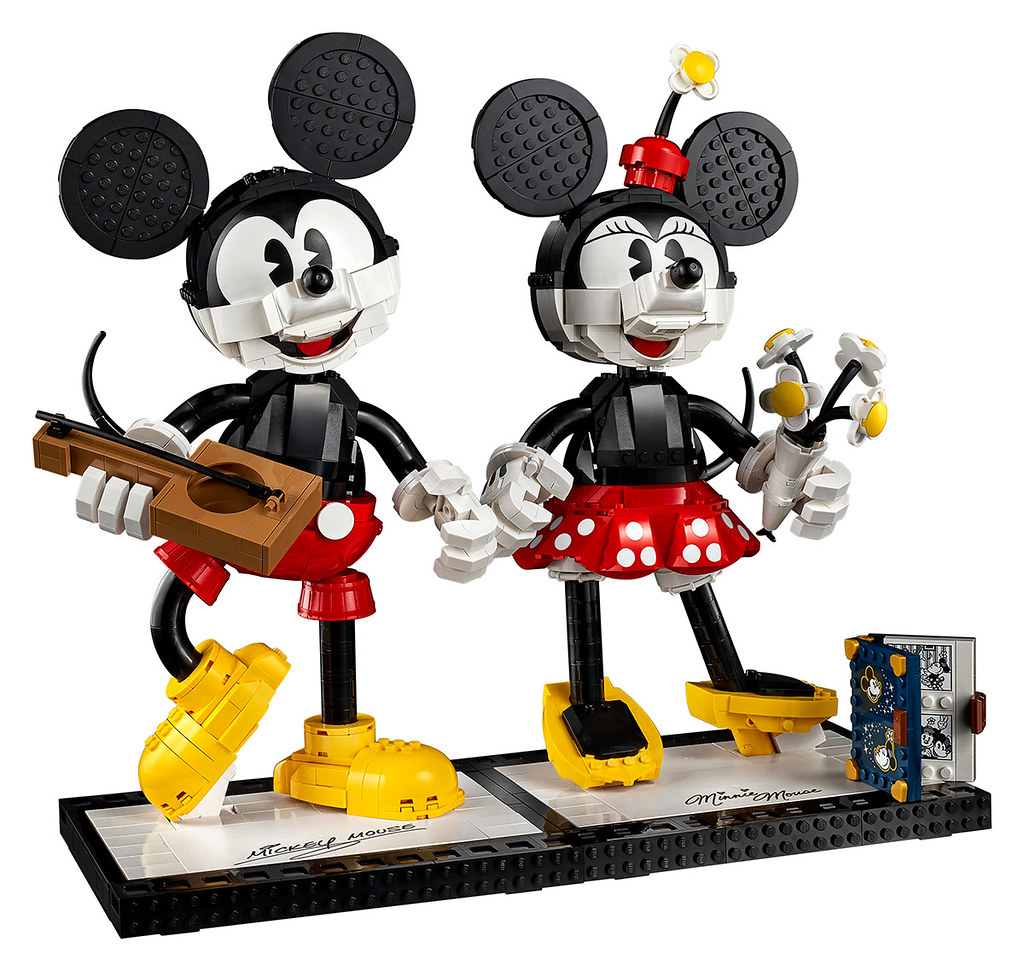 份量與細緻度兼具，新感覺的拼搭模型登場～ LEGO 43179 Disney Characters【米奇＆米妮】Mickey &amp; Minnie Mouse 曝光！