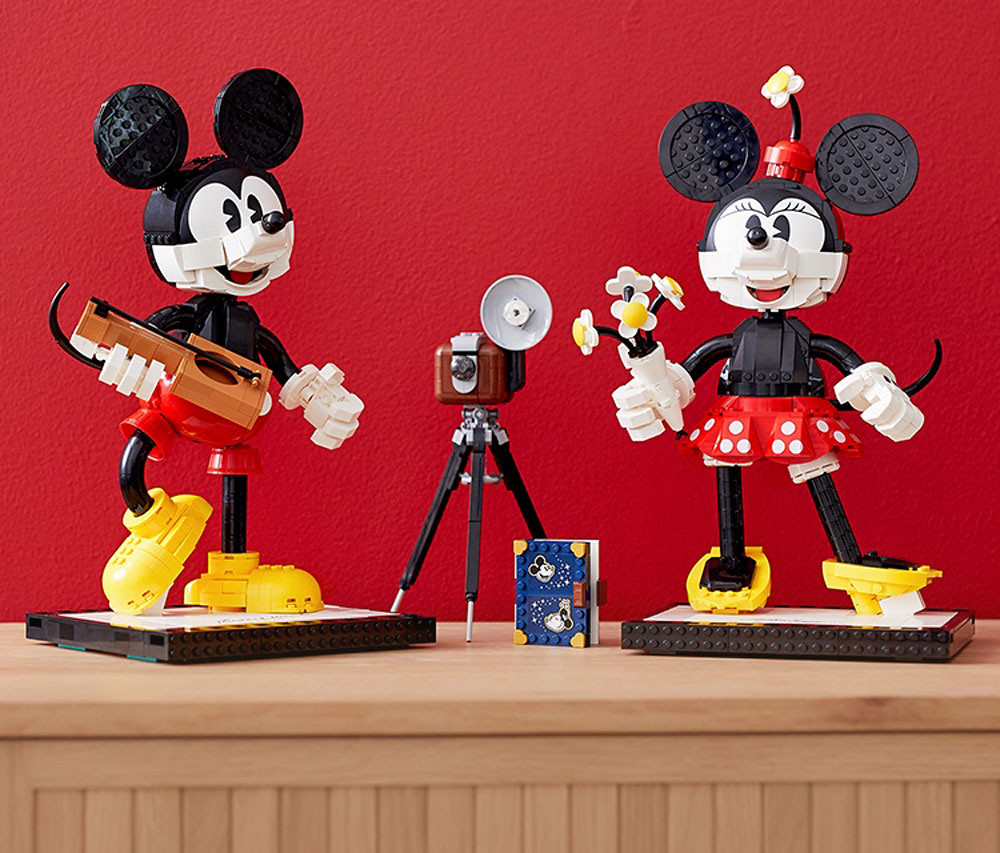 份量與細緻度兼具，新感覺的拼搭模型登場～ LEGO 43179 Disney Characters【米奇＆米妮】Mickey &amp; Minnie Mouse 曝光！