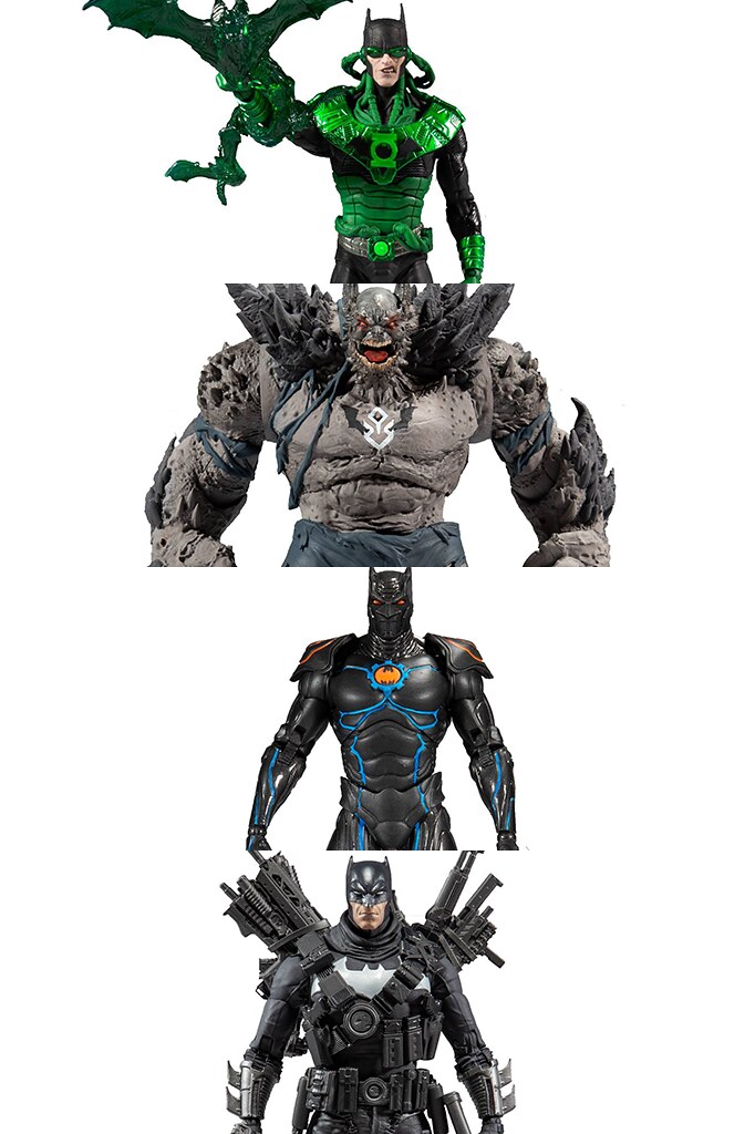 McFarlane Toys DC Multiverse 系列《Dark Nights: Metal》《The Batman Who Laughs: The Grim Knight》四款蝙蝠俠 (Batman) 可動人偶發表！