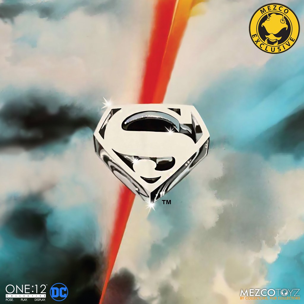 讓時光倒流的傳奇經典再來! MEZCO TOYZ ONE:12 COLLECTIVE 系列《超人(1978)》超人(Superman - 1978 Edition)可動人偶公開!