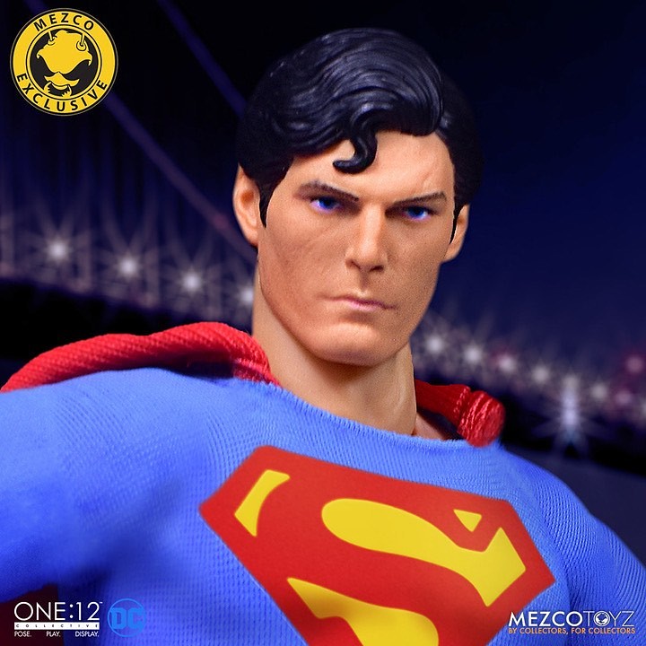 讓時光倒流的傳奇經典再來！ MEZCO TOYZ ONE:12 COLLECTIVE 系列《超人(1978)》超人（Superman - 1978 Edition）可動人偶公開！