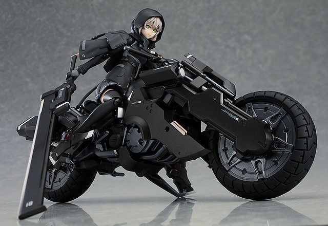 漆黑的另類姿態figma 重兵裝型女高中生 壹 Another 情報公開專用越野機車 Ex Ride Bk91a 同步推出 玩具人toy People News