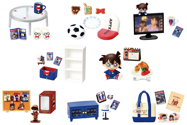 被柯南所包圍的幸福房間!RE-MENT《名偵探柯南》超愛的!柯南房間(大好き!コナンROOM)