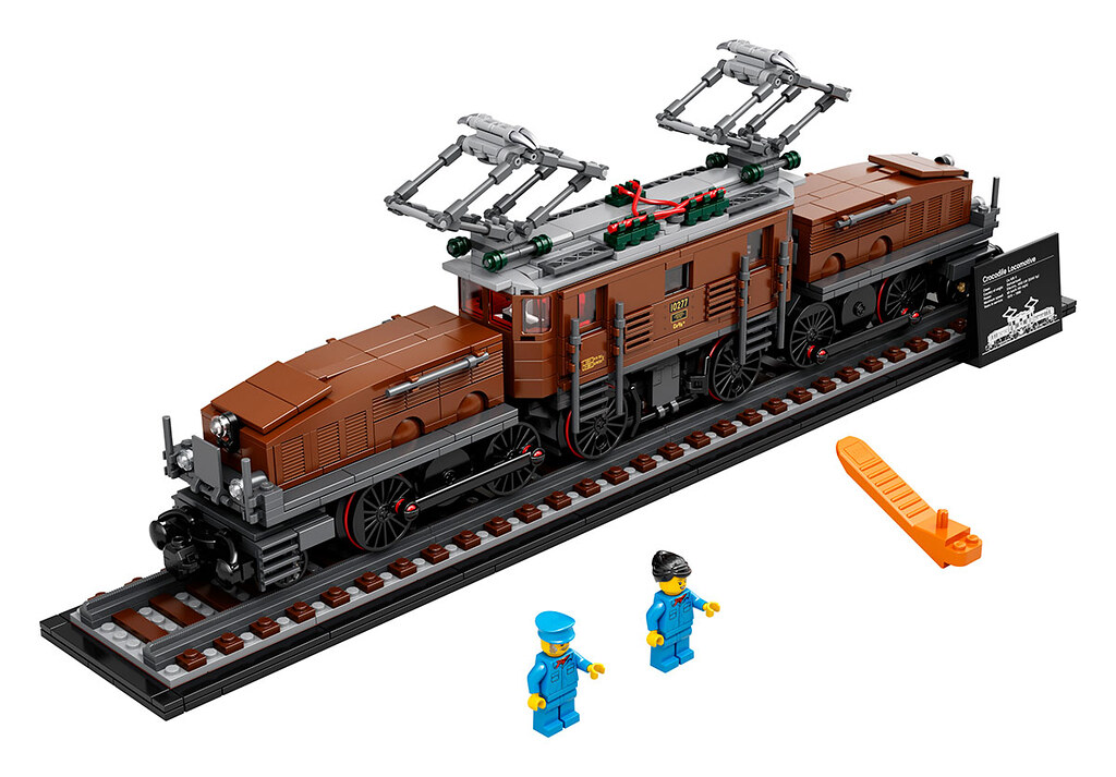 鐵道迷大興奮！超美鱷魚現蹤～ LEGO 10277 創意系列【鱷魚火車頭】Crocodile Locomotive