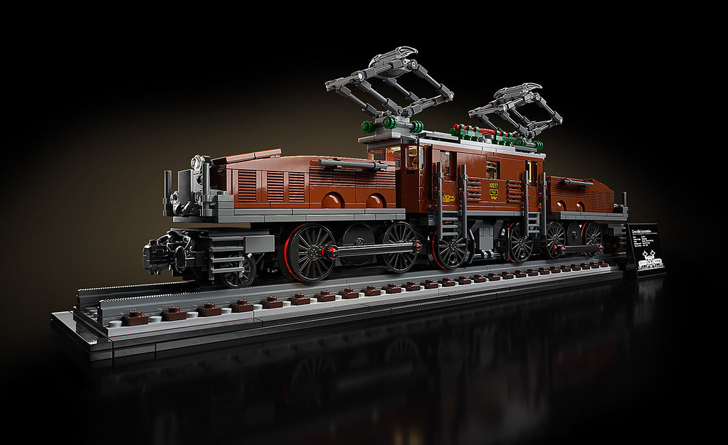鐵道迷大興奮！超美鱷魚現蹤～ LEGO 10277 創意系列【鱷魚火車頭】Crocodile Locomotive