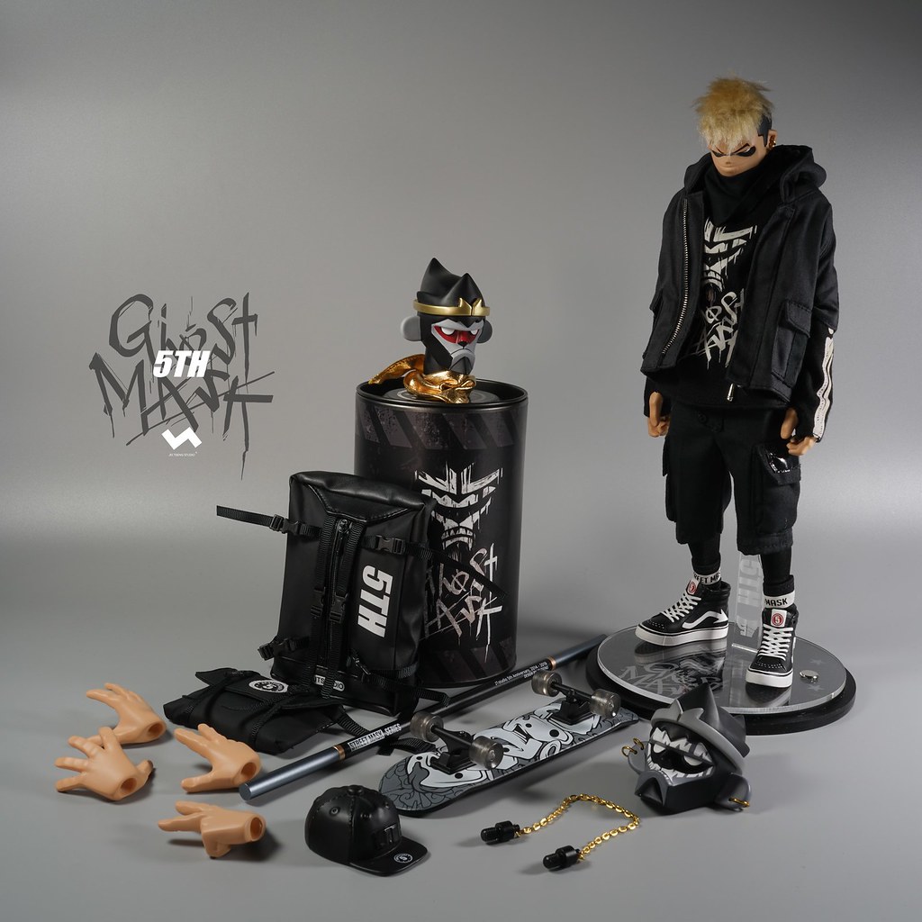 暗中活躍的黑色身影！ J.T Studio Street Mask 系列5TH 的影武者