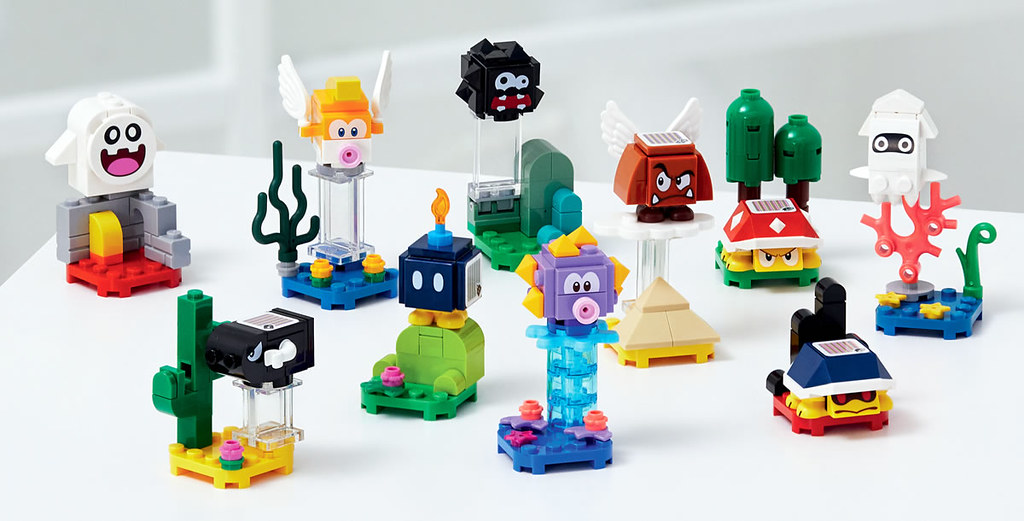 更多擴充場景＆角色亮相！ LEGO 71361～71368、71376、71377《樂高超級瑪利歐》LEGO Super Mario 第二波 9 款盒組發表！