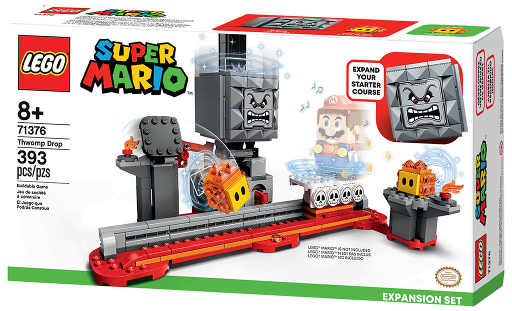 更多擴充場景＆角色亮相！ LEGO 71361～71368、71376、71377《樂高超級瑪利歐》LEGO Super Mario 第二波 9 款盒組發表！