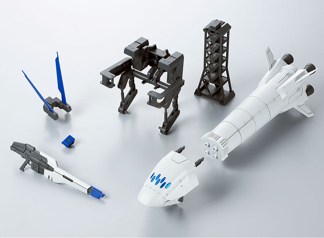 MG 1/100《機動戰士鋼彈F90》鋼彈F90用 O型&amp;U型任務背包擴充零件（ガンダムF90用 ミッションパック Oタイプ＆Uタイプ）【PB限定】