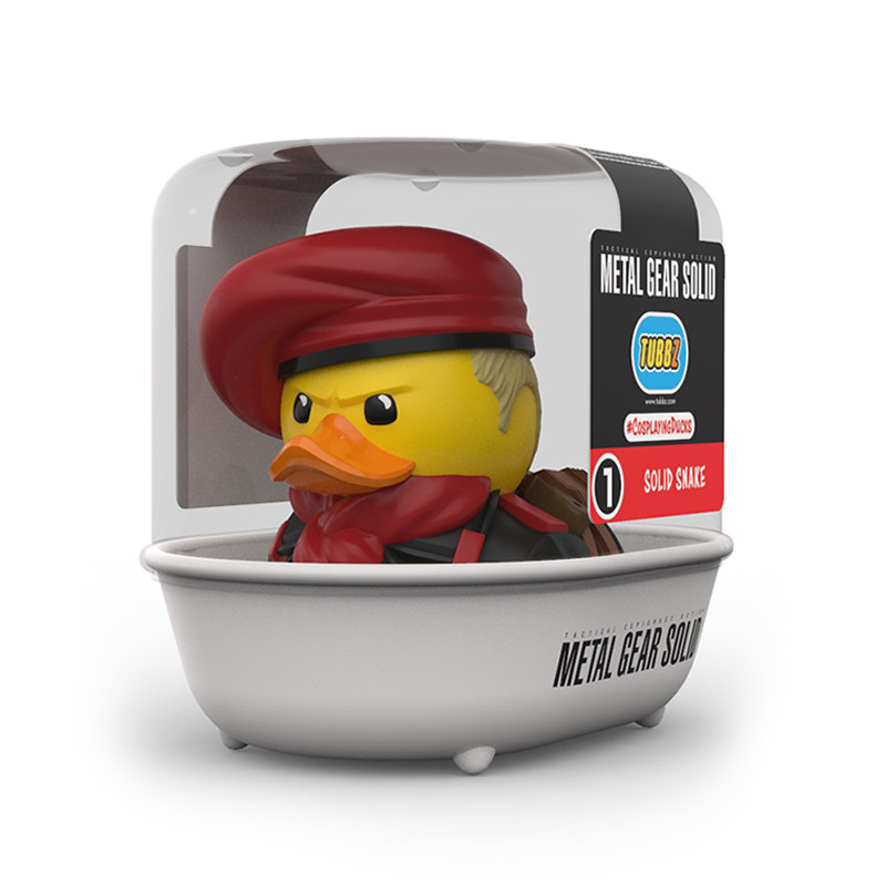 傳說中的大叔化身小鴨鴨~TUBBZ《潛龍諜影》黃色小鴨角色扮演收藏(Metal Gear Solid Cosplaying Duck Collectible)