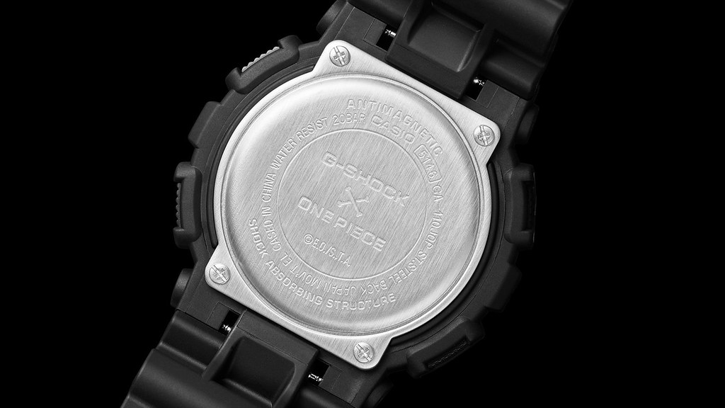 G-SHOCK ×《ONE PIECE》聯名手錶【GA-110JOP-1A4JR】發表～ 濃縮魯夫的