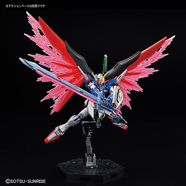 【GUNDAM BASE 限定】HGCE 1/144《機動戰士鋼彈SEED DESTINY》命運鋼彈[特殊鍍膜版]｜デスティニーガンダム[スペシャルコーティング]
