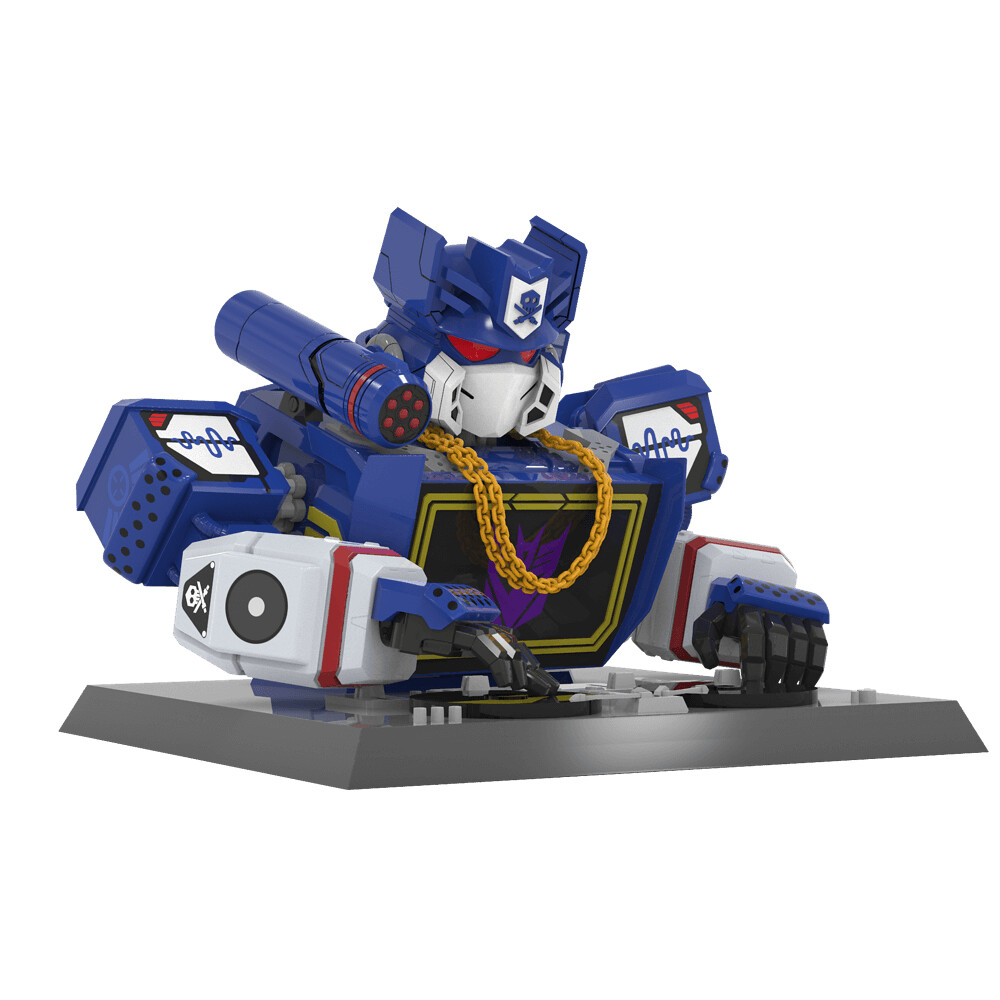 Quiccs × Hasbro × Mighty Jaxx《變形金剛》DJ 音波 (DJ_SOUNDWAVE) 半身胸像!讓狂派諜報大師化身最強 DJ 嗨翻全場~