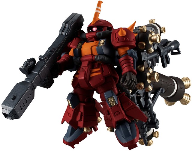 FW GUNDAM CONVERGE EX32《機動戰士鋼彈 雷霆宙域戰線》腦波傳導型薩克(高機動型ザク “サイコ・ザク”)