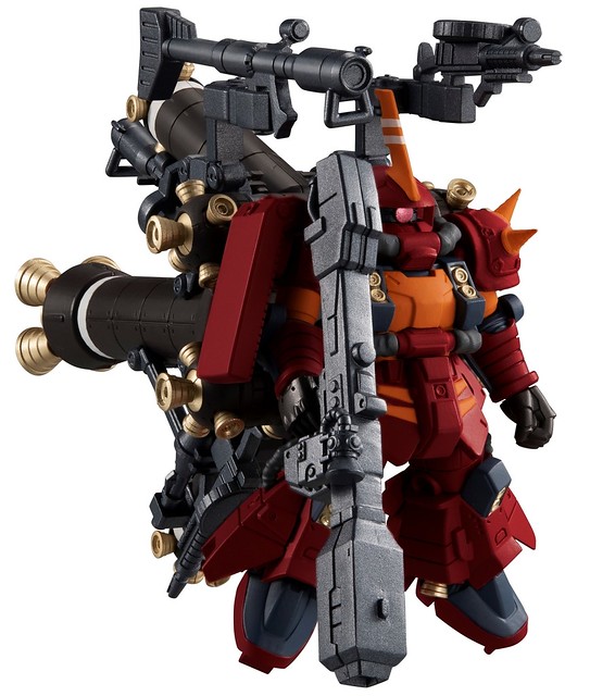 FW GUNDAM CONVERGE EX32《機動戰士鋼彈 雷霆宙域戰線》腦波傳導型薩克(高機動型ザク “サイコ・ザク”)