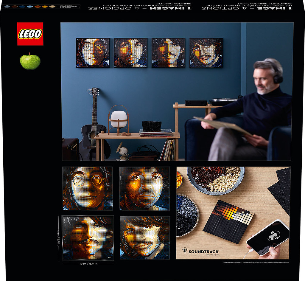 以樂高小圓點打造一幅可上牆的馬賽克藝術! LEGO 31197~31200 全新系列「LEGO Art」帶來星戰、漫威,與流行文化的四款新作!