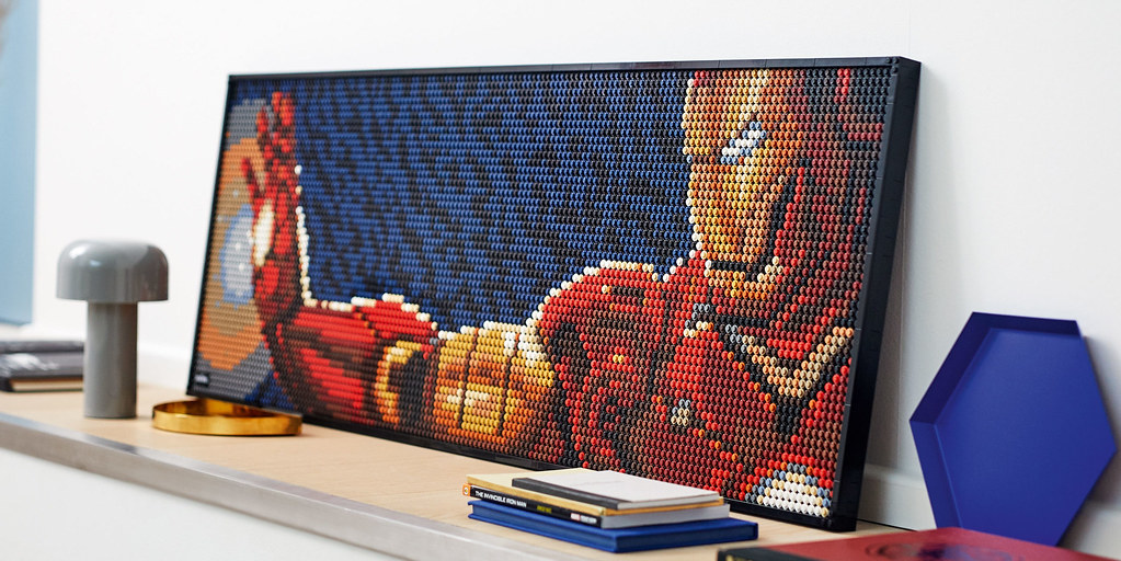 以樂高小圓點打造一幅可上牆的馬賽克藝術! LEGO 31197~31200 全新系列「LEGO Art」帶來星戰、漫威,與流行文化的四款新作!