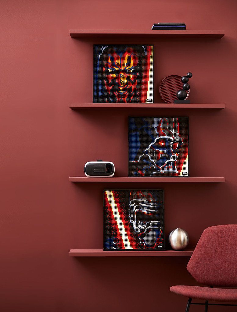 以樂高小圓點打造一幅可上牆的馬賽克藝術! LEGO 31197~31200 全新系列「LEGO Art」帶來星戰、漫威,與流行文化的四款新作!