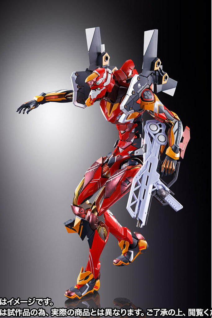 BANDAI - L BUILD エヴァンゲリオン2号機 ［EVA2020］ Rebuild of Evangelion Metal Build EVA-02 (EVA2020 Ver