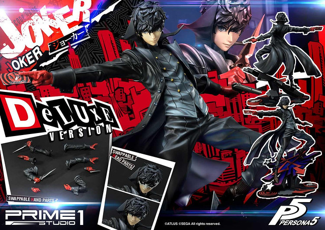 プライム1スタジオ　ジョーカー　ペルソナ5主人公/雨宮蓮DX版 ペルソナ5 主人公 ジョーカー 1/4DXスタチュー プライム1スタジオ