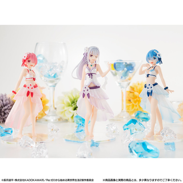 夏日透明風情！GashaPortraits《Re:從零開始的異世界生活》特別版套組（Re:ゼロから始める異世界生活 Special SET）