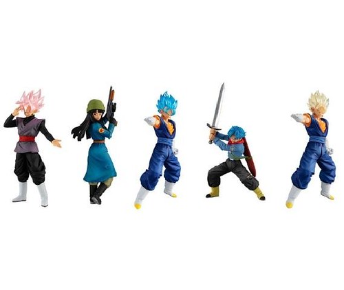 HG《七龍珠超》第七彈「來自未來的SOS！編」轉蛋（HGドラゴンボール超07 未来からのSOS編）全五種