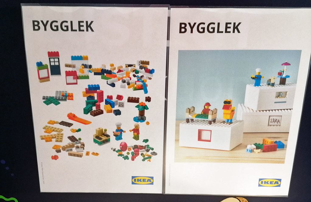 【LEGO × IKEA】可以玩的收納櫃，全新傢俱系列「BYGGLEK」曝光！