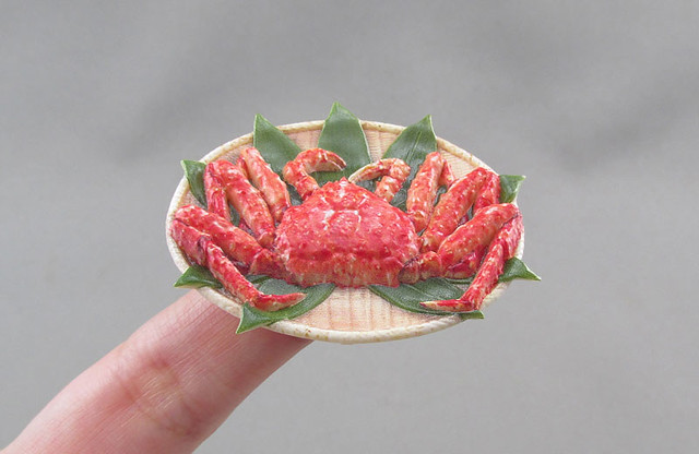豪華痛風螃蟹餐第四彈！M.I.C.『模型飯（フィギュアのごはん）Vol.4』1/12比例塗裝完成組裝模型
