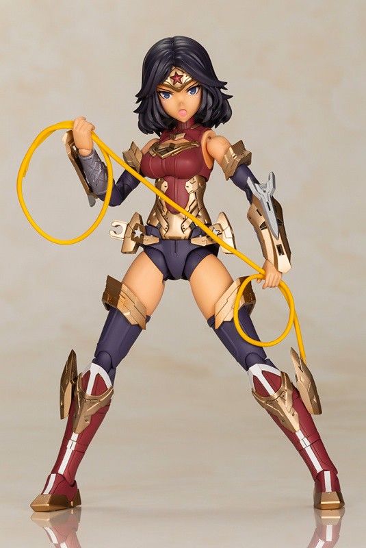 神力女超人變成美少女組裝模型！壽屋『神力女超人 島田文金Ver.（ワンダーウーマン Humikane Shimada Ver.）』商品公開！