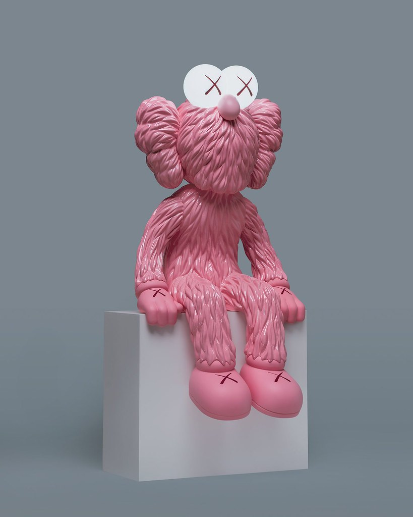 粉紅BFF突襲！AllRightsReserverd x KAWS 合作推出 粉紅色「KAWS SEEING（Pink）」座燈雕塑 全球限量 150 體【抽選販售】