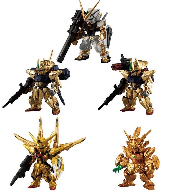 【官圖資訊更新】金光閃閃耀眼奪人！FW GUNDAM CONVERGE 金色版（GOLD EDITION）