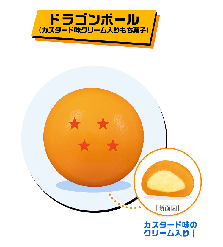 許完願之後再開吃?! BANDAI CANDY《七龍珠超》神龍&七龍珠點心(食べマス ドラゴンボール超)包著抹茶餡的肥短神龍根本捨不得咬啊~