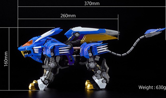 金屬生命體的鼓動—— HAGANE WORKS《機獸新世紀 ZOIDS》超重劍長牙獅（ブレードライガー） 1/72比例合金可動模型