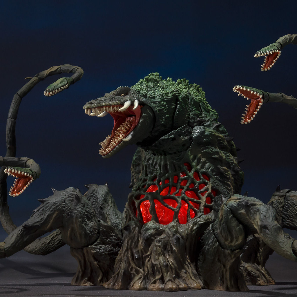 觸手系神獸再臨～S.H.MonsterArts 《哥吉拉vs碧奧蘭蒂》碧奧蘭蒂 Special Color Ver.（ビオランテ Special Color Ver.）