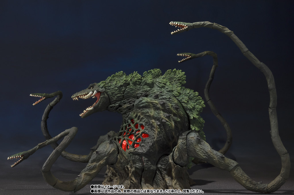 觸手系神獸再臨～S.H.MonsterArts 《哥吉拉vs碧奧蘭蒂》碧奧蘭蒂 Special Color Ver.（ビオランテ Special Color Ver.）