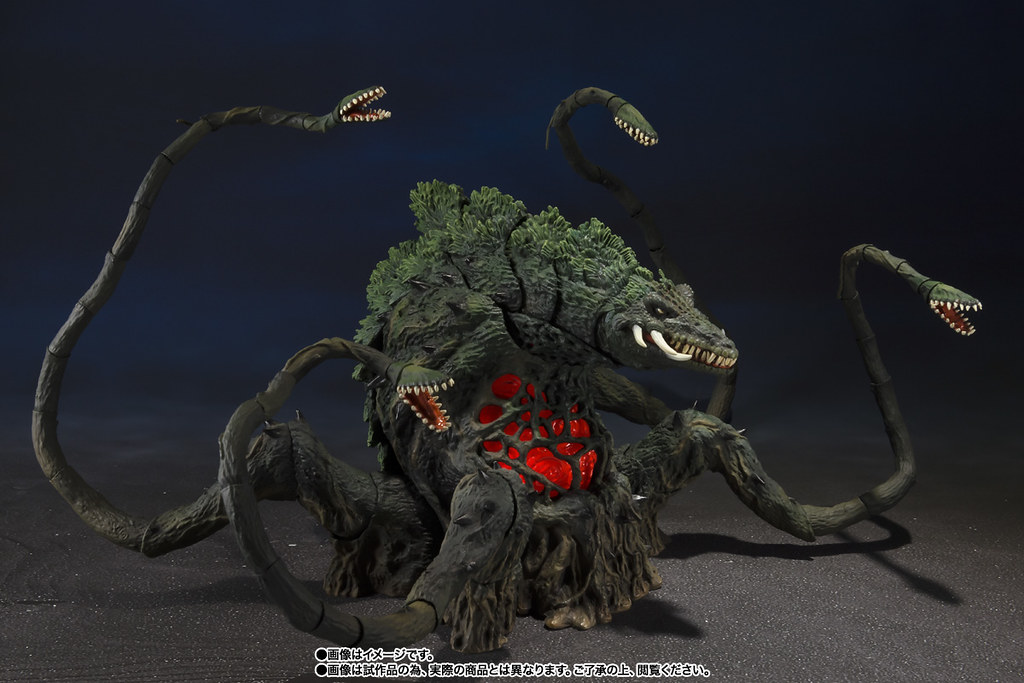 觸手系神獸再臨～S.H.MonsterArts 《哥吉拉vs碧奧蘭蒂》碧奧蘭蒂 Special Color Ver.（ビオランテ Special Color Ver.）